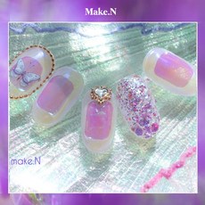 메이크엔 네일필름 유니콘 폴라포 11cm, 1개