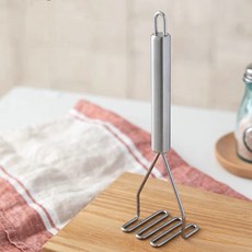ECHO 不鏽鋼波浪型壓泥器 - 馬鈴薯/副食品搗碎器, 1個