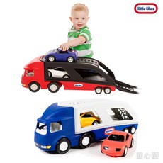Little Tikes 運輸卡車 (需DIY組裝) 雙層大卡車 - 童心園, 1個, 藍色