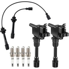 UF553 점화코일팩 및 5019 이리듐 점화플러그 포드 엣지 플렉스 퓨전 토러스 X 링컨 MKS MKX MKT MKZ 마쯔다 6 CX9 3.5 3.7 2007 2008 200, UF407 Ignition Coil and 5464 S