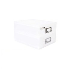 서랍형 정리함 중형2단 수납 책상 책상정리 화장품 doi+9699uc