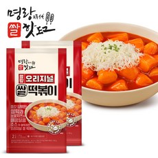 명랑핫도그 명랑 오리지널 쌀 떡볶이 450g 2팩, 2개