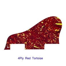 기타 픽가드 스크래치 플레이트 멀티 컬러, 1개