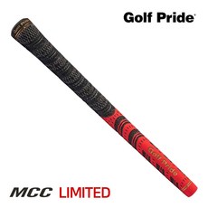 골프프라이드 멀티컴파운드 MCC 리미티드 반실 골프그립, MCC리미티드, 1개, 레드/골드