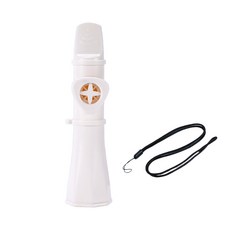 케이투엠 휴대용 ABS 카주 악기 KAZOO, 1개, 화이트 1개, 화이트