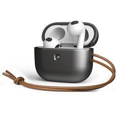 VRSDESIGN AirPods 3素色耳機保護殼, AirPods 第三代, 金屬黑色