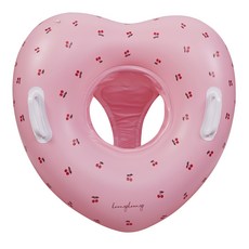 쿵스쿵스 하트링 보행기튜브 아기 튜브 유아 핑크 러블리 스팽글 감성 여름, 1개, 02_[하트보행기튜브] 르체리