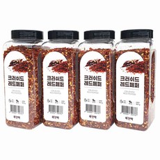 새마원 쿡앤딱 크러쉬드 레드페퍼 홀 350g 크러시드, 4개
