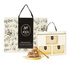 화밀정 프리미엄 밀랍 벌집꿀 세트 600g 효도선물 명절 추석선물 설선물 벌꿀집 가정의 달 선물, 1개