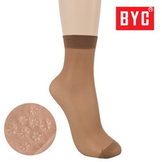BYC 고탄력 베이직 데일리 논슬립 발목 스타킹 10매