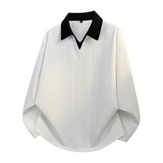 男款長袖 Polo 衫