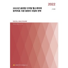 2022년 글로벌 디지털 헬스케어와 원격의료 시장 동향과 사업화 전략, 데이코산업연구소 저, 데이코인텔리전스