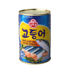 (무)오뚜기 고등어캔, 3개, 400g