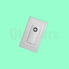 벽면 매립형 TV 안테나 통신 포트 3방