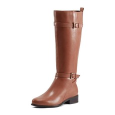 Rockport 여성용 하퍼 다크 브라운 가죽. 6.5