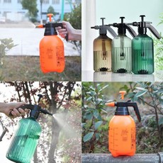 펌핑 원터치 압축 분무기 정원 물주기 2L 자동 68447pc 1(EA), 압축분무기_오렌지