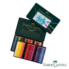輝柏 Faber-Castell 藝術家級 60色水性色鉛筆 鐵盒裝，色彩鮮明，易溶於水，專業繪畫首選, 1個