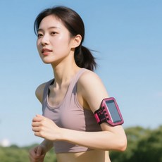 러닝 암밴드 핸드폰 거치 조깅 운동 휴대폰 팔고정 야외활동