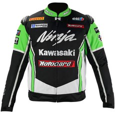 颶風騎士 越野機車 騎行服 防摔防護 防風 賽車拉力服 四季通用 騎士裝備, 綠色,XXL