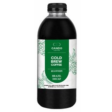 캔두커피 콜드브루 원액 + 디카페인 콜드브루 브라질, 8개, 1개입, 1L