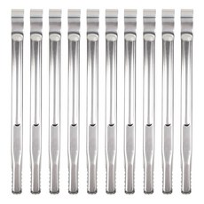 키친왕 스테인레스 주방 악어집게, 대, 10개, 색상