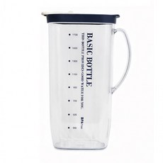 문일 베이직T 물병 물통 대 1800ml 블루, 블루 물통