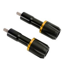 Yamaha Yzf-R7 2021-2025專用CNC車身防倒球-極限超快感, 金色, 1個