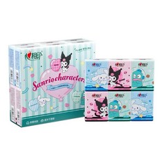 心心相印 三麗鷗手帕衛生紙 柔軟親膚 獨立包裝 方便攜帶, 1個, 1個裝