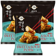 비비고 CJ 고메 바삭쫄깃한 탕수육, 390g, 3개