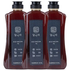 달아라 밤꿀, 1kg, 3개