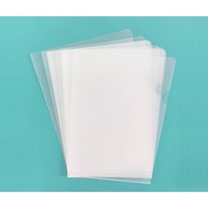 [삼영피피] 반 투명 L홀더 L자파일 모음 두께 0.2T, B4, 10매