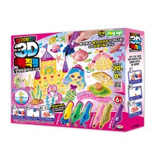 컬러체인지 3D 매직펜 인어공주의 성 만들기, 단품, 1개
