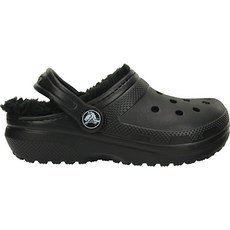 Crocs 經典內襯木屐兒童黑色 (207010_060)