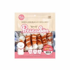 프리시즌 딩고껌 연어 4.5인치 10개입, 1개, 0mg, 기타