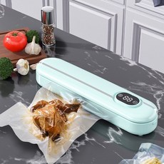 真空封口機 全自動食品包裝機 數顯真空包裝機, 17公分寬*5公尺真空袋卷，2卷