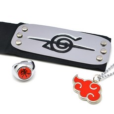 SANS 나루토 머리띠 naruto 써클렛 헤어밴드 2종