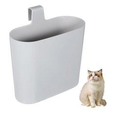 NOLITOY Litter Scoop Holder Compact Stand for Cat -Saving Design Easy -up Sturdy Container Indoor, NOLITOY Litter Scoop Holder Co