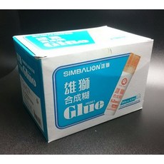 雄獅和成糊/膠水50cc 24瓶入1盒 黏性強 用途廣泛 安全無毒, 詳見包裝