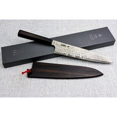 和欣行 二唐刃物 暗紋 粉末鋼 和牛刀 240mm, 單刀, 1個