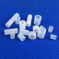 【開發票/統編】M2.5 尼龍硬質墊高直通柱 外徑4mm 圓形絕緣塑料螺絲 隔離空心膠管 電路板固定支撐柱 防震防短路 1000入, M2.5*4*3, 1個