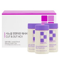 사노셀 컷앤아웃 애사비 정제, 3개, 60정