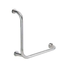 꿈꾸는비 안전 손잡이 L형 욕실 보조 핸드레일 실버용품, 1)L형/600x600/DS