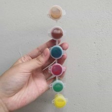 6구 물감 소분통 3ml 그림도구 화방용품