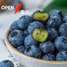 [100%국내산] 비교불가 신선가득 탱글탱글 생 블루베리, 1개, 100g(중과)