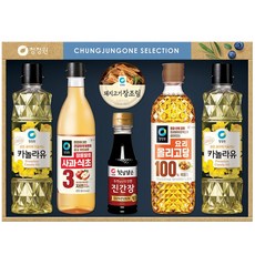 청정원 스페셜10호 25년 추석선물세트 혼합세트 3개 카놀라유 올리고당 진간장 사과식초 장조림, 3세트