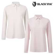 [정상가: 89 000원] 블랙야크 여성 포멀 긴팔 카라 티셔츠 기능성 흡한 속건 간절기 봄 가을 골프 등산 캠핑 낚시 긴팔티