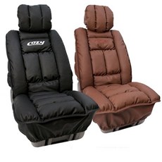 자동차 시트커버 쿠션 매트 차량 커버시트 일체형, 앞좌석_블랙 1개, 1개