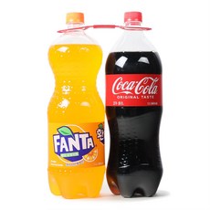 코카콜라 1.5L+환타오렌지 1.5L, 6세트, 1.5L