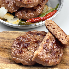 시원밥상 프리미엄 국내산 수제 떡갈비 소스증정 냉동 간편 반찬, 2개, 1kg