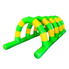 재미있는 스포츠 게임 소품 공기 주입식 슈퍼 장애물 대회 허들링 클라이밍 챌린지 팀, 11. Perforation 4-2-1.5m, 1개